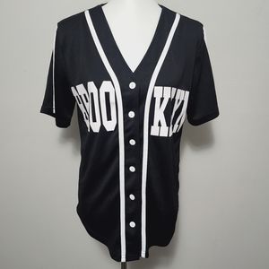 Five.By.Five Black Brookly Mesh Baseball Tee Size Medium